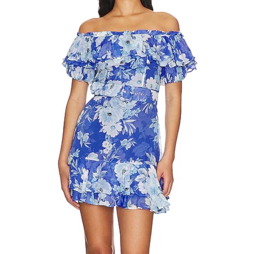 YUMI KIM Lee Mini Dress in Deep Lagoon NWT Size Medium